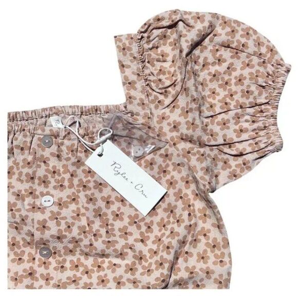 NWT! Rylee + Cru Primrose Daisy Flower Skipper Top Size 10-12Y - Picture 3 of 7